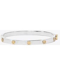 Tory Burch - Thin Icon Hinge Bracelet - Lyst