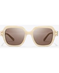 Tory Burch - Eleanor Square Sunglasses - Lyst