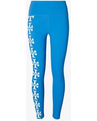 Tory Burch - Compression Logo 7/8 Legging - Lyst