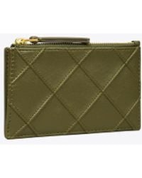 Tory Burch - Fleming Zip Card Case, One Size - Lyst