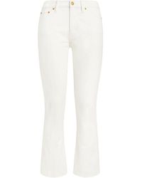 Tory Burch Alana Super-Cropped Jean - Blau