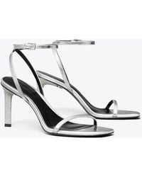 Tory Burch - Pavé Heeled Sandal - Lyst