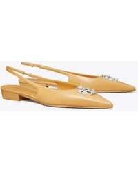 Tory Burch - Eleanor Slingback Flat - Lyst
