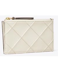 Tory Burch - Fleming Zip Card Case - Lyst