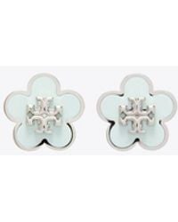 Tory Burch - Forget Me Not Enamel Stud Earrings, One Size - Lyst