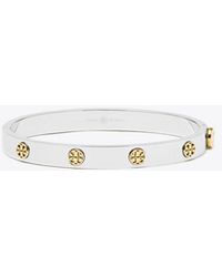 Tory Burch - Icon Hinge Bracelet - Lyst
