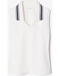 Tory Burch - V-Neck Tennis Tank - Lyst