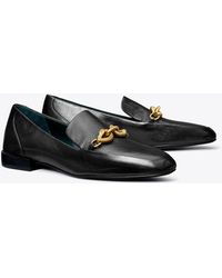 Tory Burch - Jessa Horsehead-detail Leather Loafers - Lyst