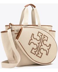 Tory Sport - Tory Burch Two-tone Canvas Tennis Tote - Lyst