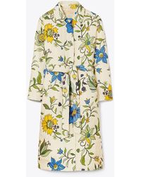 Tory Burch Quilted Trench Coat - Multicolour