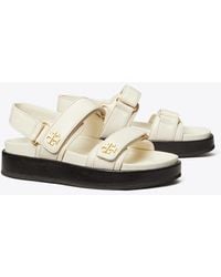 Tory Burch - Kira Sport Leather Sandals - Lyst