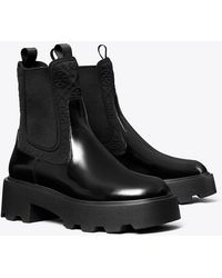 Tory Burch - T Monogram Chelsea Lug Boot - Lyst
