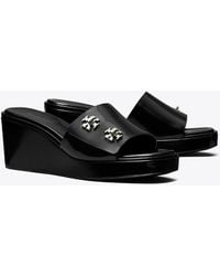 Tory Burch - Turnlock Wedge Sandal - Lyst