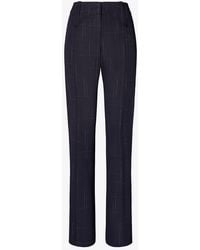 Tory Burch - Wool Pant - Lyst