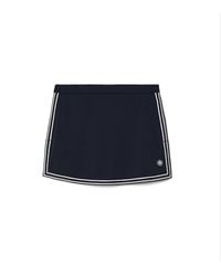 Tory Sport - Tennisrock Aus Funktions-Piqué Mit Seitenschlitz - Lyst