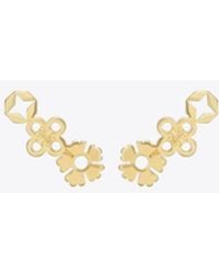 Tory Burch - Forget Me Not Cluster Stud Earrings, One Size - Lyst