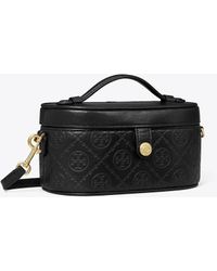 Tory Burch - T Monogram Leather Vanity Case - Lyst