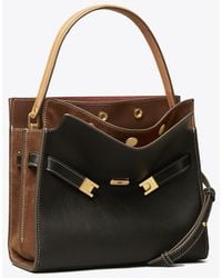 Tory Burch - Small Lee Radziwill Double Bag - Lyst