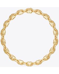 Tory Burch - Gemini Link Necklace - Lyst