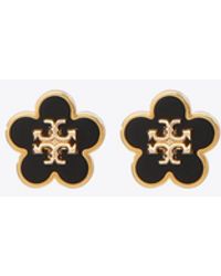 Tory Burch - Forget Me Not Enamel Stud Earrings - Lyst
