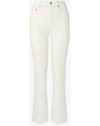 Tory Burch - Cropped Flare Jean - Lyst