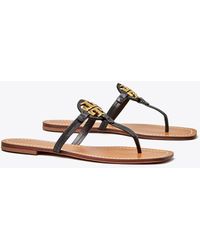 Ladies Straw Flip Flops Black Floral Small//Medium//Large