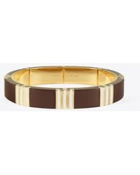 Tory Burch - T Stripe Bangle - Lyst