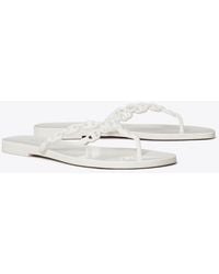 Tory Burch - Gemini Link Jelly Flip-Flop - Lyst