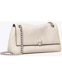 Tory Burch - Small Charlie Quilted Shoulder Bag - Lyst