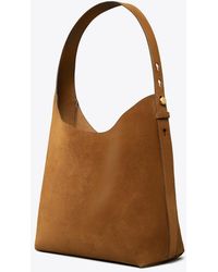 Tory Burch - Romy Suede Hobo Bag - Lyst