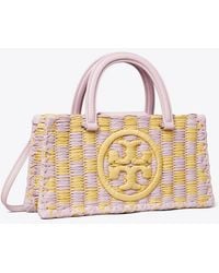 Tory Burch - Ella Hand-Crocheted East-West Tote, One Size - Lyst