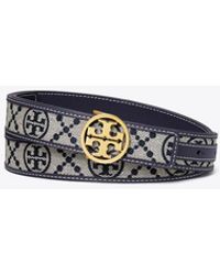Tory Burch - 1" Miller Monogram Belt - Lyst
