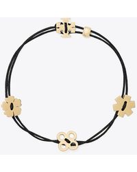 Tory Burch - Forget Me Not Cord Bracelet - Lyst