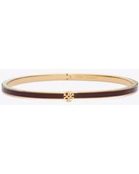 Tory Burch - Icon Thin Enamel Bracelet - Lyst