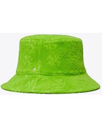 Tory Burch - Terry Bucket Hat, One Size - Lyst