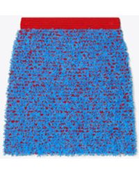 Tory Burch - Confetti Tweed Mini Skirt - Lyst