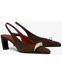 Tory Burch - Pierced Slingback Heel - Lyst