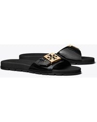 Tory Burch - Damen Buckle Slide - Lyst