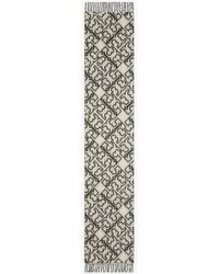 Tory Burch - Puzzle Logo Scarf, One Size - Lyst