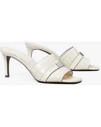 Tory Burch - Leelee Heeled Mule - Lyst
