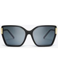 Tory Burch - Eleanor Oversized Cat-Eye Sunglasses, One Size - Lyst