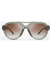 Tory Burch - Miller Pilot Sunglasses - Lyst