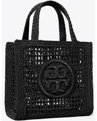 Tory Burch - Mini Ella Hand-Crocheted Tote - Lyst