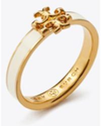 Tory Burch - Icon Enamel Ring - Lyst