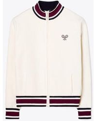 Tory Sport - Tory Burch Tech Knit Tennis Jacket - Lyst