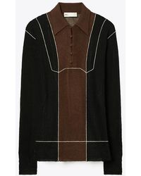 Tory Burch - Colorblock Wool Pullover - Lyst