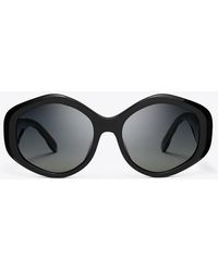 Tory Burch - Kira Geometric Sunglasses - Lyst