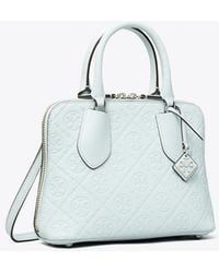 Tory Burch - Mini T Monogram Leather Swing Satchel, One Size - Lyst
