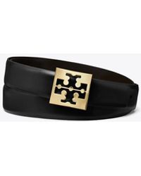 Tory Burch - Square Logo Belt - Lyst