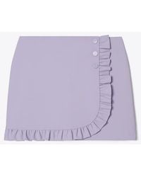 Tory Burch - Tory Burch Ruffle Stretch Golf Skirt - Lyst